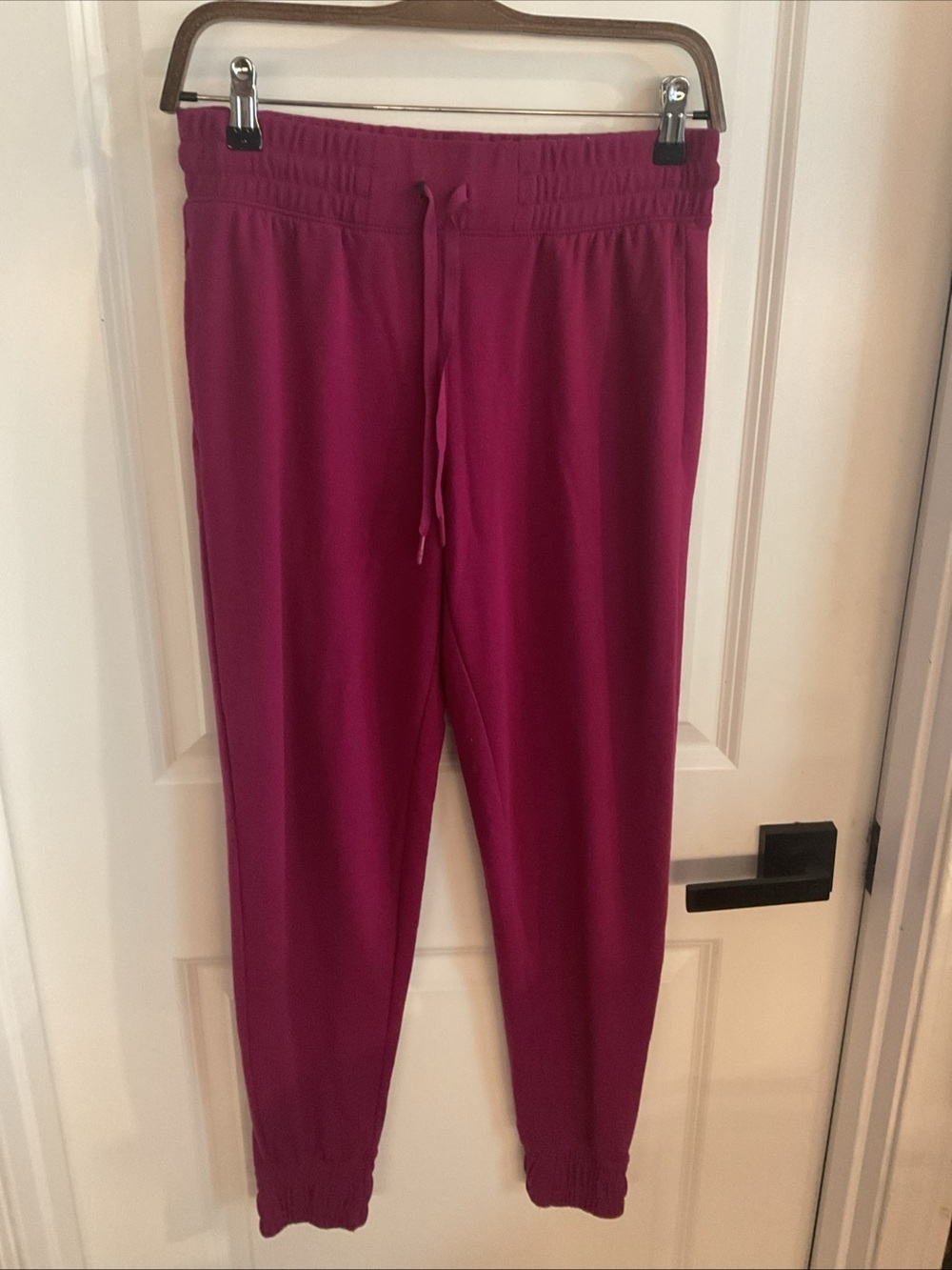tek gear - Magenta Drawstring Jogger Pants - Ladies Size Small